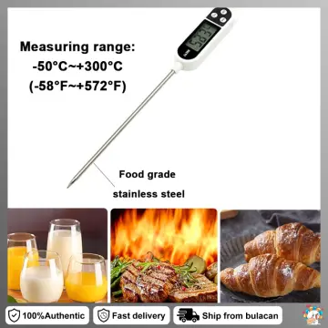 Digital Food Thermometer BBQ Cooking Meat Stab Probe Kitchen Temperature  Magnet