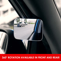 【cw】Automotive Interior Rearview Baby Mirror Car Small Clips-On Adjustable Facing Back Rear View Seat Convex Mirror Mini Safety Car ！