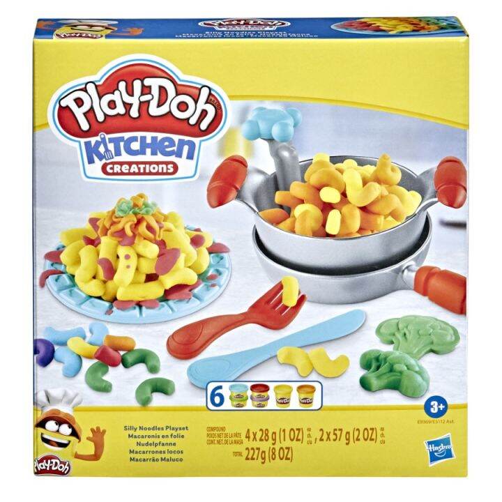 Toys R Us PlayDoh Kitchen Creations Silly Noodles Playset (134249