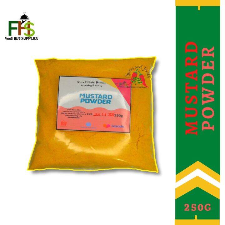 Ground Mustard 250grams Lazada PH