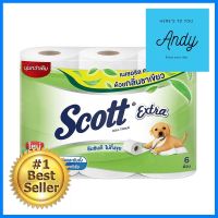 กระดาษชำระ SCOTT EXTRA NATURAL CLEAN แพ็ค6TOILET TISSUE SCOTT EXTRA NATURAL CLEAN PACK 6 **สอบถามเพิ่มเติมได้จ้า**