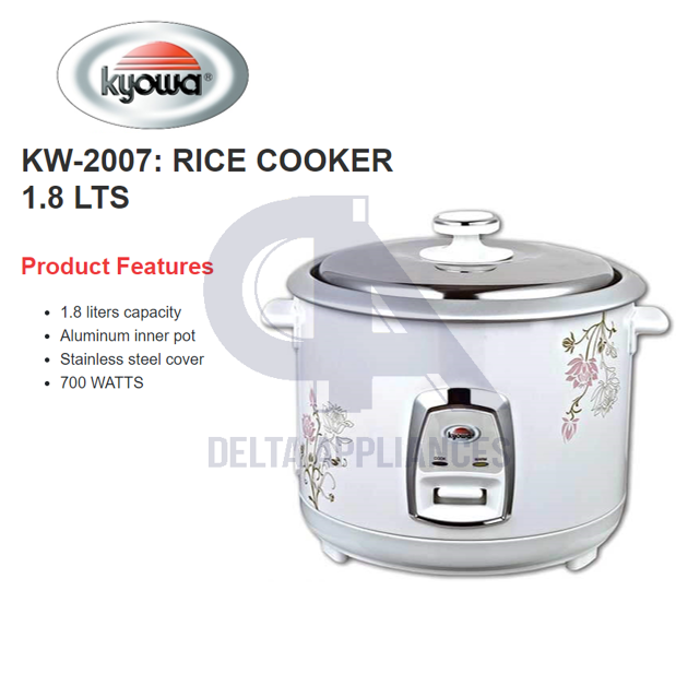 kyowa rice cooker 1.8 l