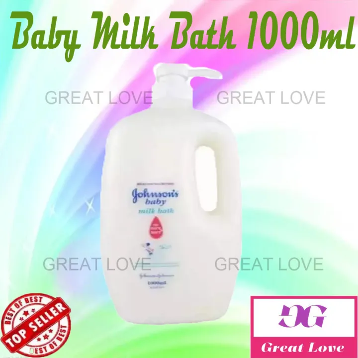 Johnsons Baby Milk Bath 1000ml Lazada PH