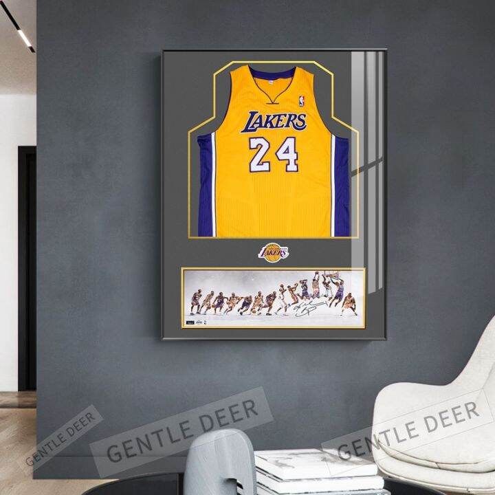 Kobe bryant hot sale jersey painting