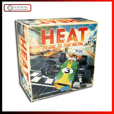 Board Game Heat: Pedal to the Metal Race Car Game  ความร้อนเกมกระดาน: เหยียบไปที่เกมรถแข่งโลหะ