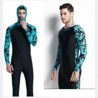 2017 Scuba Full Body Stinger ชุด Dive Skin With Hood Sun Protection Jump Suit,Lycra Wetsuit ไนลอนชุดว่ายน้ำดำน้ำ