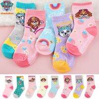 5pcs ❤Instock authentic paw patrol socks chase / Marshall Childrens Cute Unique Baby Kid Socks Antiskid Toddler Cotton Baby Girl Boys Breathable Short Sock