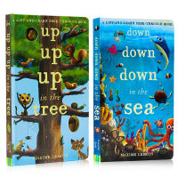 Forest animals up in the tree underwater world down in the sea