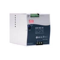 Meanwell ราง SDR-960อุตสาหกรรม DC 24V 48V 960W เอาต์พุตแบบเดี่ยวพร้อมทำหน้าที่จ่ายไฟ PFC