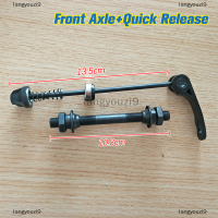 langyouzi9 จักรยานปลดเร็ว + ล้อหน้าหลังปลดแกนล้อหน้าและหลังแบริ่งถนนจักรยานล้อหลังอุปกรณ์ดัดแปลง