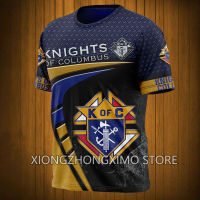 Knights Of Columbus เสื้อยืด Unisex สำหรับผู้ชาย