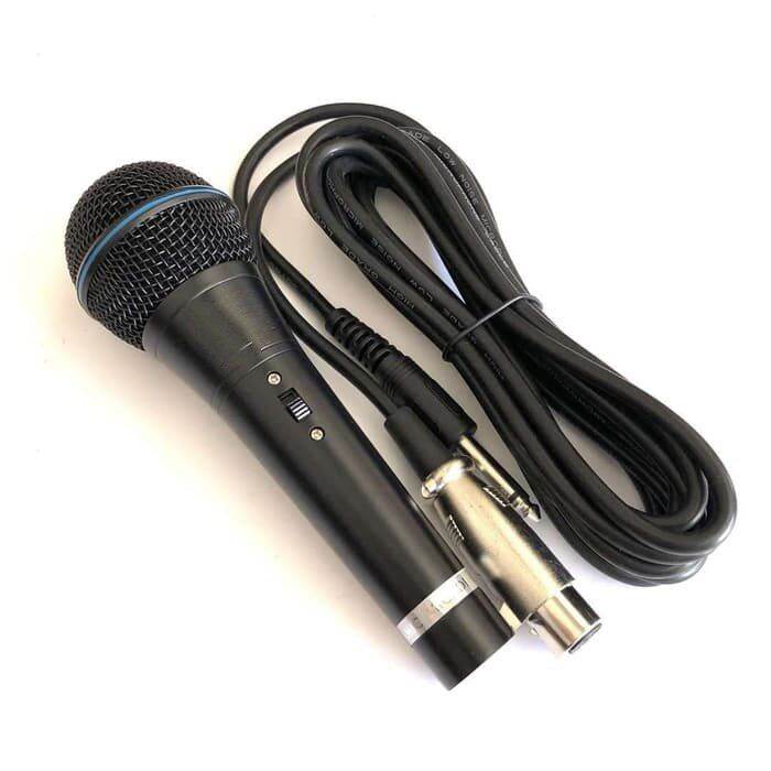 ORIGINAL MICROPHONE MIC KABEL COLOKAN BESAR SUARA NGEBASS & JERNI ...