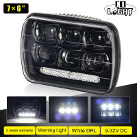 CO LIGHT 7x6 5x7 LED Headlight Sealed Beam For Dodge W250 D350 Ram 81-93 Dodge Ramcharger