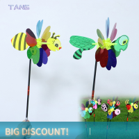 ?【Lowest price】TANG เลื่อมสัตว์ Bee Windmill WIND SPINNER บ้านสวนตกแต่งเด็กของเล่น