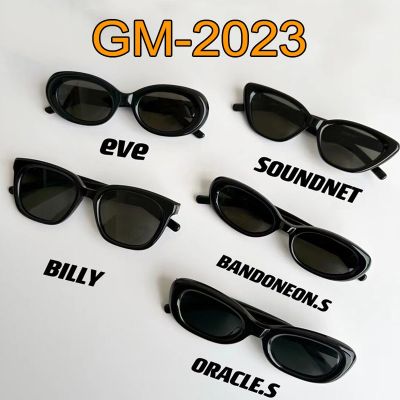 แว่นกันแดด2023 GM ใหม่แว่นกันแดดดีไซน์มอนสเตอร์สำหรับผู้หญิงกรอบแว่นตายอดนิยมผู้ชายแฟชั่นบุคลิกแว่นตาเกาหลี UV400 Oculos