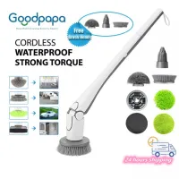 Mijia Youpin Goodpapa CL99 แปรงขัดไฟฟ้า แปรงขัดอเนกประสงค์ ไร้สาย เปลี่ยนได้ 3 หัว ขัดห้องน้ำ ขัดห้องครัว ใช้งานสะดวก