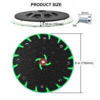 6 Inch 150mm 48 Holes Sanding Backing Pad Hook And Loop Grinding Polishing Disc Soft Hard For Festool ETS EC 150 Sanders