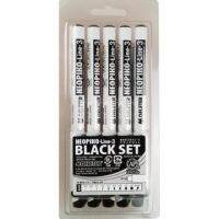 Neopiko line 3 Black set of 10pc ชุดปากกา neopiko line 3 สีดำ 10 ด้าม