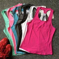 Quick Dry Sports Vest Women Sports Tops Summer Casual Sleeveless Fitness Gym Running Yoga Tank Tops Sweatshirt