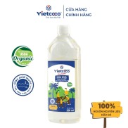Dầu dừa tinh khiết Organic Vietcoco thực phẩm - chai 250ml