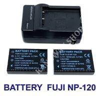 (Saving Set 2+1) FNP120 / NP120 / FNP-120 / NP-120 แบตเตอรี่และแท่นชาร์จสำหรับกล้องฟูจิ Battery and Charger For Fujifilm FinePix 603,FinePix F10,F10 Zoom,FinePix F11,F11 Zoom,FinePix M603,M603 Zoom BY JAVA STORE