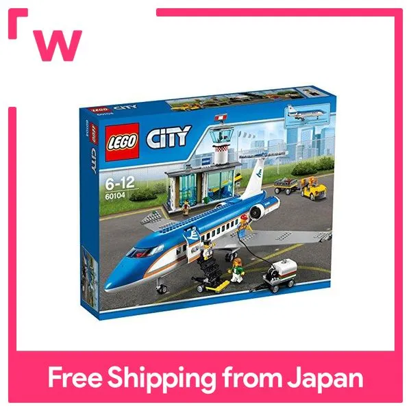LEGO City Airport Terminal and passenger plane 60104 Lazada