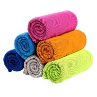 Sports Towels Sweat Absorbing Gym Sweat Wiping Towels Summer Womens Quick Drying Ice Cool Towels Portable Cold Sports Special T