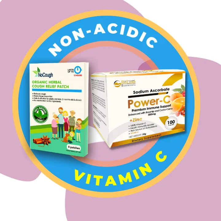 "Safe & Effective!" Authentic NoCough Cough Relief Patch + 1 Box in