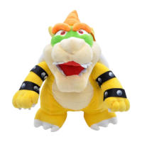 Big Bowser Kuba Plush Action Figure 9.84in Yellow Bowser Doll Toy For Childrens Gifts Play Perimeter Soft Stuffed Animal Plush wondeful