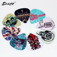 【cw】SOACH 10pcsLot 0.71mm thickness guitar strap guitar parts Singing Rock gestures music elements mixed pattern guitar pickshot