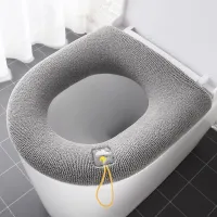 Universal Toilet Seat Cover Pumpkin Pattern Closestool Mat Soft Warm Toilet Seat Cushion Bathroom Toilet Lid Accessories Cleaning Tools