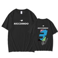 F1 Mclaren 3 Daniel Ricciardo Mens Tshirt 2022 Loose Prints Sports Shirts