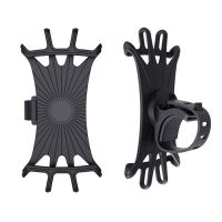 【CW】 Holder Silicone Shockproof Bracket Rotation for Motorcycle Drop