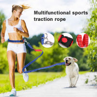 2021 Multi-function Dog Leash Walking Running Harness Puppy Chain For Large Dog Training Anti-stress Take A Walk Leash Labrador