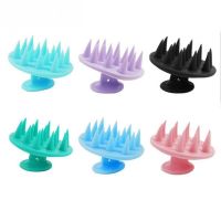 ◐﹍❉ Silicone Hair Scalp Massager Shampoo Brush Shower Brush Bath Spa Slimming Massage Brush For Hair Care And Head Relaxation Tools