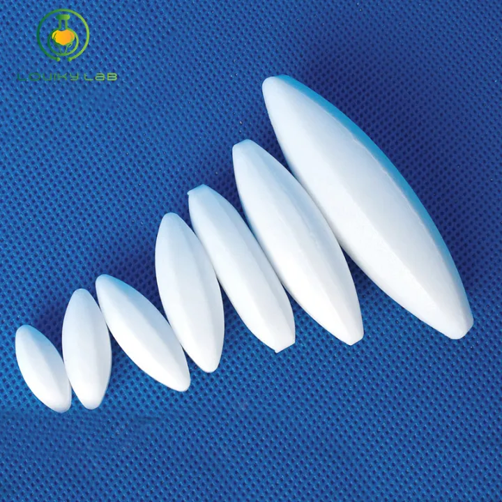 CHSZCHC 20 Pcs 30mm(1.18 Inch) PTFE Magnetic Stirrer Mixer