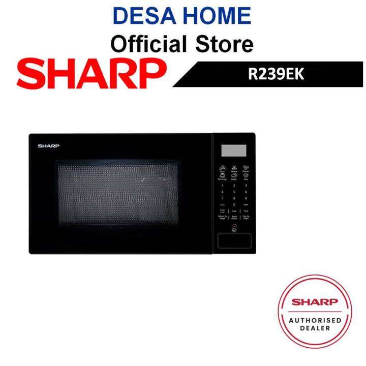 SHARP R239EK 23L SOLO MICROWAVE OVEN Lazada
