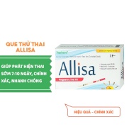 Que thử thai ALLISA que thử thai nhanh HCG - Traphaco - giao hàng kín đáo