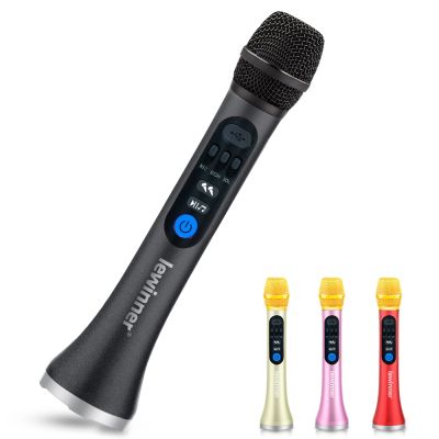 Lewinner L-899 Karaoke 30W Mic Wireless Microphone Professional Bluetooth Handheld Portable Speaker KTV Player Lewinner L-899 K