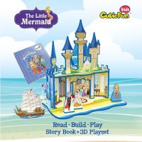 จิ๊กซอว์ 3 มิติ นิทาน เงือกน้อยผจญภัย The little mermaid E1602 แบรนด์ Cubicfun ของแท้ 100% สินค้าพร้อมส่ง