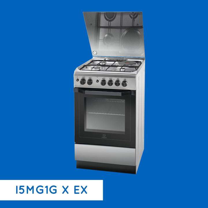 indesit electric oven with gas hob