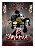 จิตรกรรมคราฟท์ Slipknot หนักโลหะ/สติกเกอร์หิน/โปสเตอร์ย้อนยุค/วงผนัง/กระดาษสีขาว/โปสเตอร์บาร์/ตกแต่ง