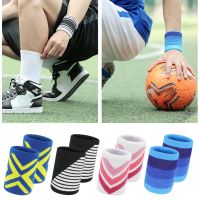 1 Pair Colorful Polyester Cotton Adult Kid Sport Sweat Band Wrist Protector Gym Running Safety Wrist Support Brace Wrap Bandage Supports Braces