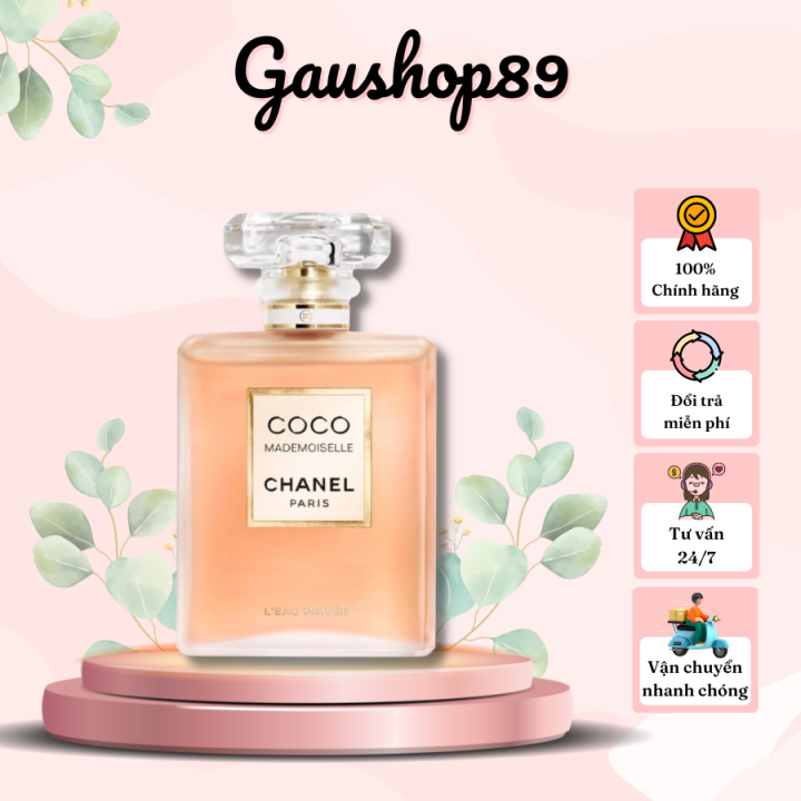 Chiết 10ml Nước hoa nữ Chanel Coco Mademoiselle LEau Privée  Night  Fragrance