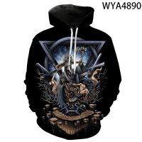 Gothic Style 3D Hoodies Men Women Children Fashion Casual Horror Skull Print Sweatshirts Streetwear Cool Kids Boy Girl Pullover