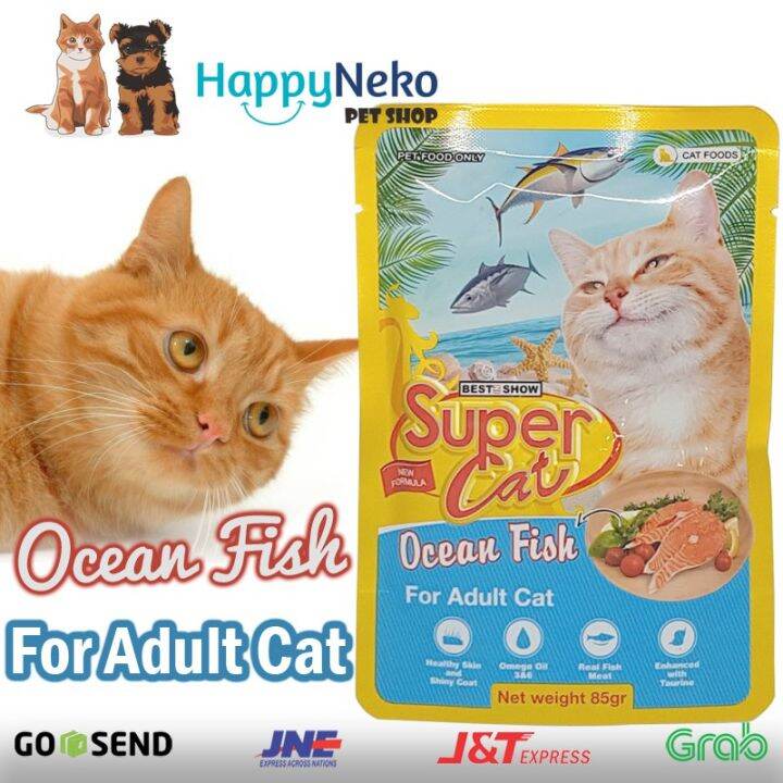 SUPER CAT OCEAN FISH 85 GR Biology Diagrams