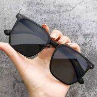 【Hot Sale】 New style black big frame color-changing fashion male handsome high-end sunshade sunglasses myopia with astigmatism