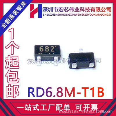 RD6.8 M - T1B SOT - 23 prints 682 patch voltage regulator diode integrated IC original spot