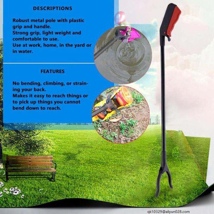 garbage picker long Garbage picker stick garbage trash picker ♔ 80cm