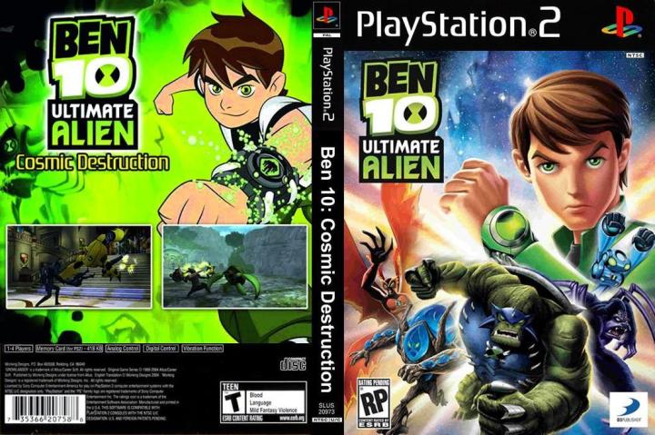 Ben 10 Ultimate Alien: Cosmic Destruction - PS2 Gameplay Full HD